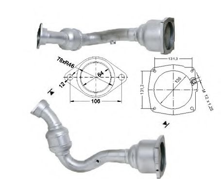 Катализатор MAGNAFLOW 70919D