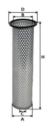 Воздушный фильтр UNIFLUX FILTERS XA1518