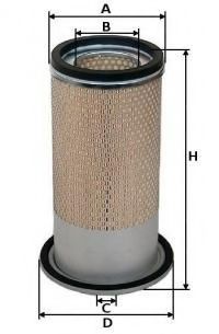 Воздушный фильтр UNIFLUX FILTERS XA3071