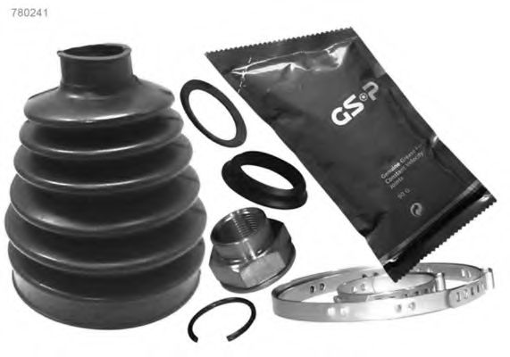 Монтажный комплект, сильфон приводного вала GSP 780241