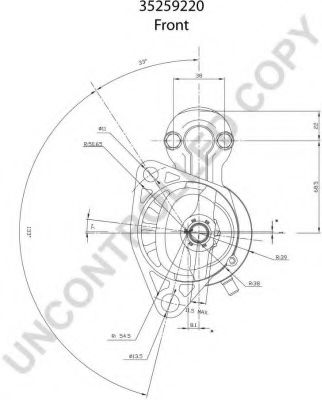 Стартер PRESTOLITE ELECTRIC 35259220