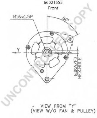 Генератор PRESTOLITE ELECTRIC 66021555