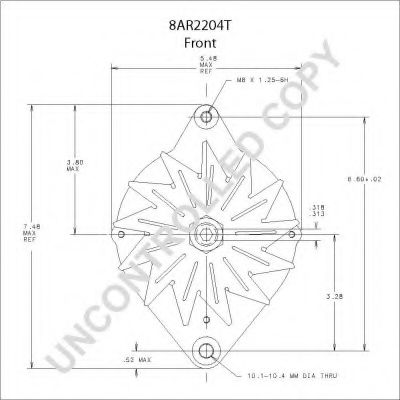 Генератор PRESTOLITE ELECTRIC 8AR2204T