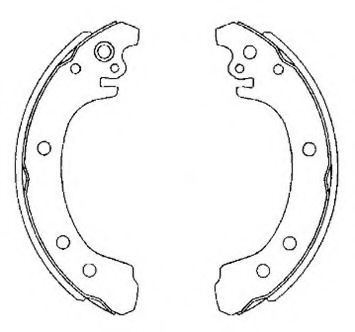 Комплект тормозных колодок RAICAM RA20640