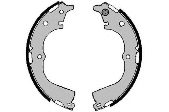 Комплект тормозных колодок RAICAM RA26950