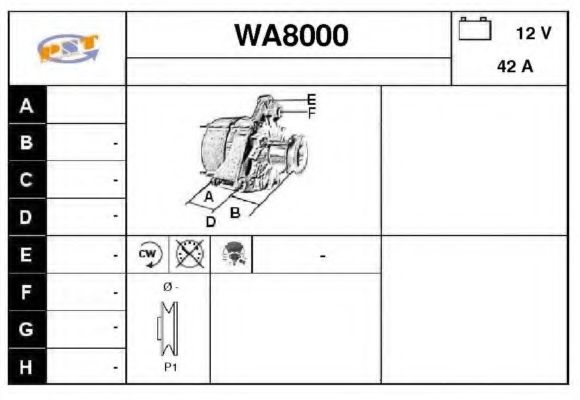 Генератор SNRA WA8000
