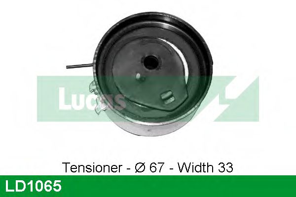 Устройство для натяжения ремня, ремень ГРМ LUCAS ENGINE DRIVE LD1065