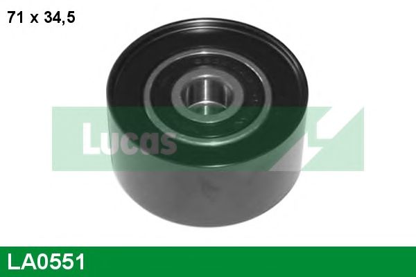 Натяжной ролик, поликлиновой  ремень LUCAS ENGINE DRIVE LA0551
