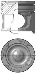 Поршень KOLBENSCHMIDT 40871600