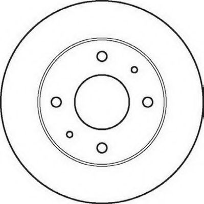 Тормозной диск STOP 561861