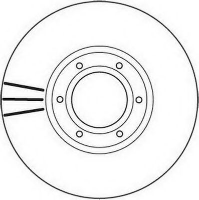 Тормозной диск STOP 562105