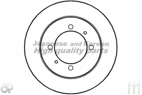 Тормозной диск ASHUKI 0993-6050