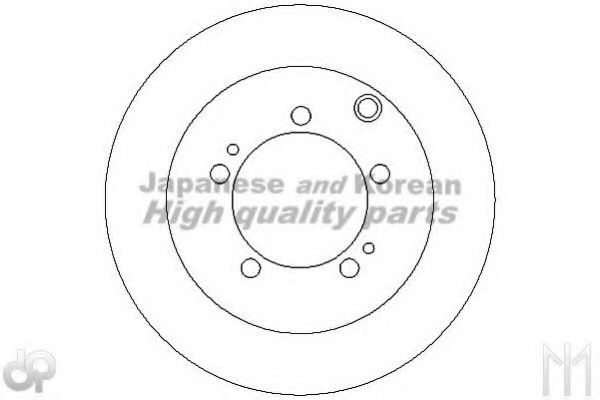 Тормозной диск ASHUKI C655-80