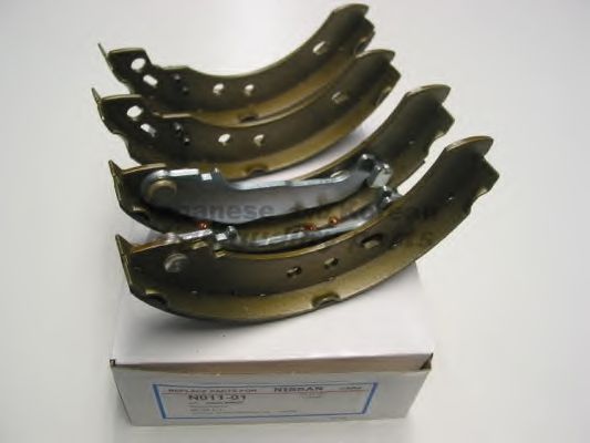 Комплект тормозных колодок ASHUKI N011-01