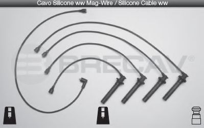 Комплект проводов зажигания BRECAV 10527