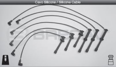 Комплект проводов зажигания BRECAV 32509