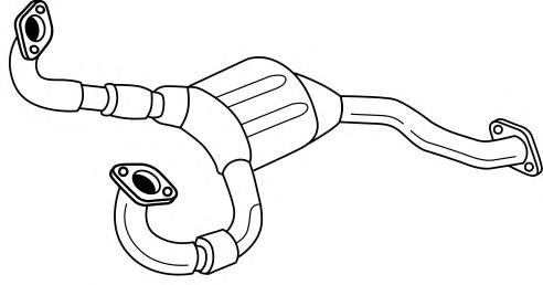 Труба выхлопного газа SIGAM 75110