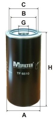 Масляный фильтр MFILTER TF 6510