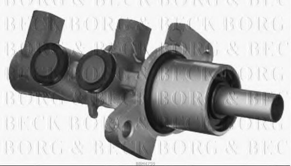 Главный тормозной цилиндр BORG & BECK BBM4759