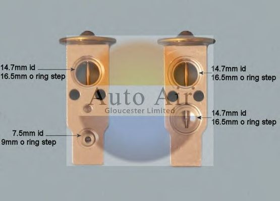 Расширительный клапан, кондиционер AUTO AIR GLOUCESTER 22-8883