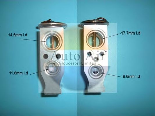 Расширительный клапан, кондиционер AUTO AIR GLOUCESTER 22-8811