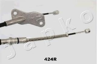 Трос, стояночная тормозная система ASHIKA BC424R