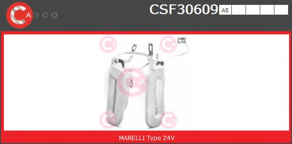 Обмотка возбуждения, стартер CASCO CSF30609AS