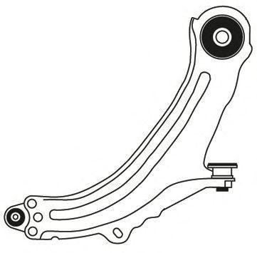 Рычаг независимой подвески колеса, подвеска колеса FRAP 4092