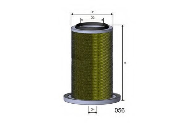 Воздушный фильтр MISFAT RM966