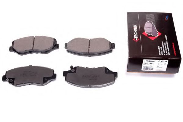 Комплект тормозных колодок, дисковый тормоз PROTECHNIC PRP1042