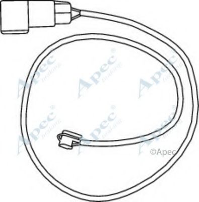 Указатель износа, накладка тормозной колодки APEC braking WIR5226