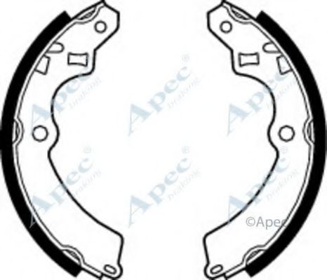 Тормозные колодки APEC braking SHU405