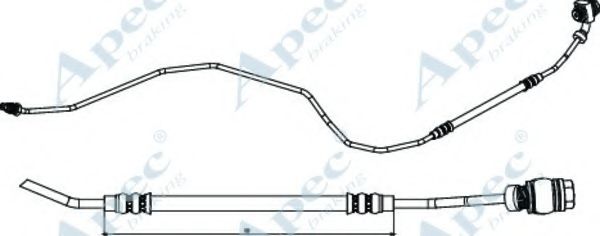 Тормозной шланг APEC braking HOS3791