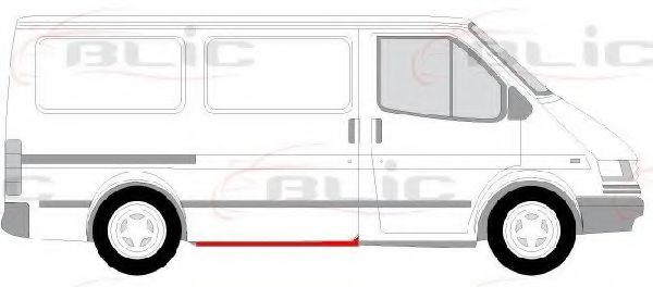 Накладка порога BINDER 2515002