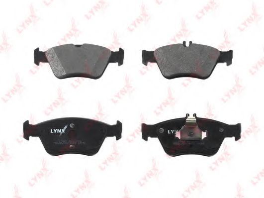 Комплект тормозных колодок, дисковый тормоз LYNXauto BD5302