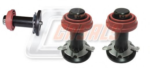 Ремкомплект, тормозной суппорт AUGER 70658