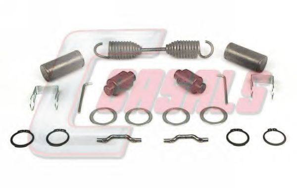 Комплектующие, тормозная колодка AUGER 52782