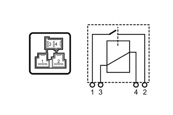 Реле, система накаливания NAGARES 02090