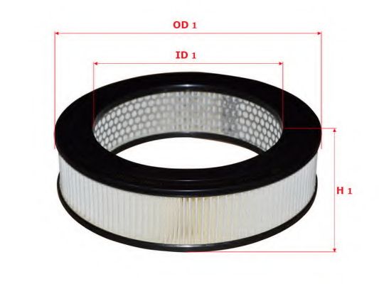 Воздушный фильтр SAKURA  Automotive A-1107