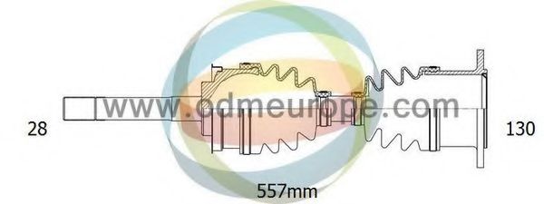Приводной вал ODM-MULTIPARTS 18-082770