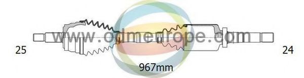 Приводной вал ODM-MULTIPARTS 18-352120