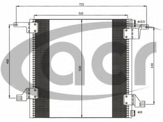 Конденсатор, кондиционер ACR 300583