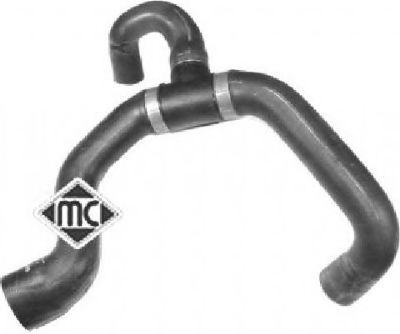 Шланг радиатора Metalcaucho 08820
