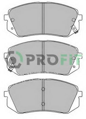 Комплект тормозных колодок, дисковый тормоз PROFIT 5000-2022 C