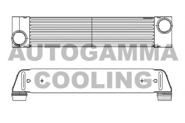 Интеркулер AUTOGAMMA 105330