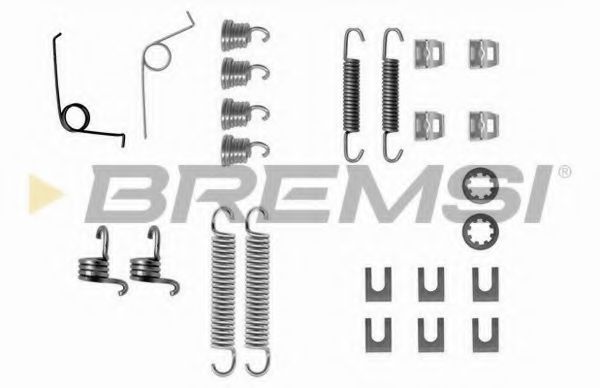 Комплектующие, тормозная колодка BREMSI SK0545