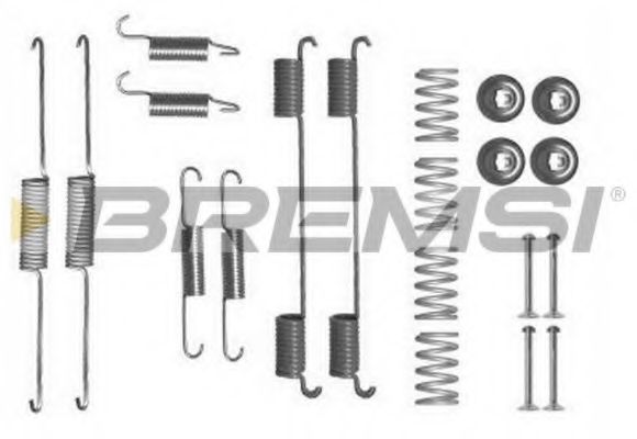 Комплектующие, тормозная колодка BREMSI SK0861