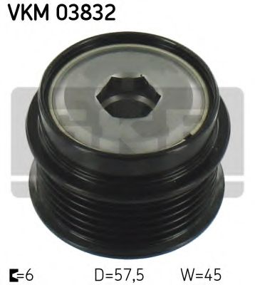 Механизм свободного хода генератора SKF VKM 03832