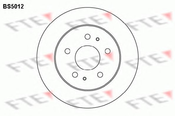 Тормозной диск FTE BS5012