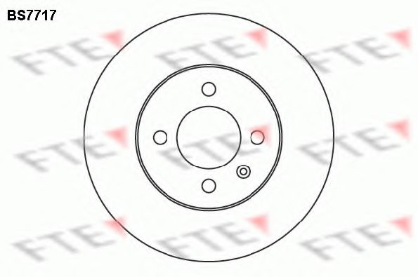 Тормозной диск FTE BS7717